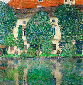 Schloss Kammer sul Lago Attersee III da Gustav Klimt