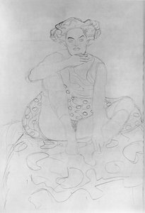 Donna seduta, 1916