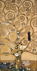 Bozzetti per il Fregio del Palais Stoclet di Bruxelles, Belgio (acquerello e matita su carta) da Gustav Klimt