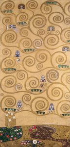 Bozzetti per il Fregio del Palais Stoclet di Bruxelles, Belgio (acquerello e matita su carta) da Gustav Klimt