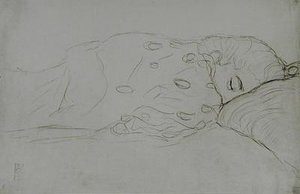 Nudo Dormiente da Gustav Klimt