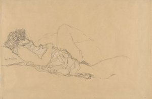 Donna che dorme da Gustav Klimt