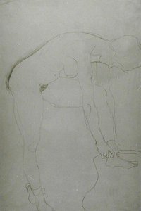 Nudo in piedi con gambe sollevate, c.1907
