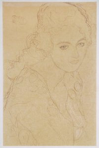 Studio per il dipinto Ritratto di Ria Munk III da Gustav Klimt