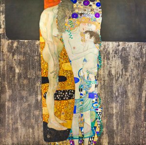 Le tre età della donna da Gustav Klimt