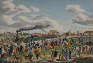 Apertura della ferrovia Monaco-Augusta il 1 settembre 1839, 1839