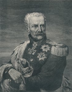Gebhard Leberecht Von Blücher, Principe di Wahlstadt, c. 1815-1819, 1896 da Gustav Kruell