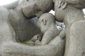 Sculture nel Parco delle Sculture di Vigeland