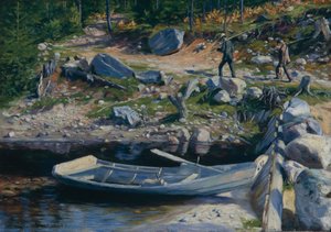 Ritorno dalla pesca da Gustav Wentzel