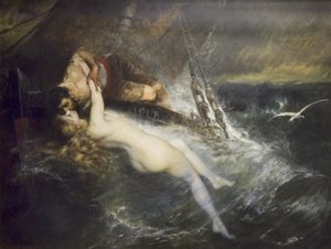 Il bacio della sirena da Gustav Wertheimer