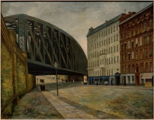 Ponte sulla Ackerstraße Berlino Nord