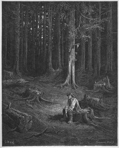 La foresta e il boscaiolo - da 