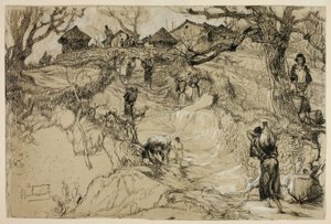 Aquemoun, Algeria da Gustave Achille Guillaumet