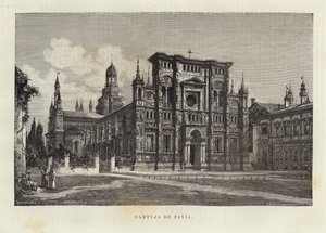Certosa di Pavia da Gustave Bauernfeind