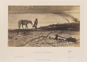 Gustave Brion - La sera di Waterloo da Gustave Brion