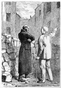 Jean Valjean si vendica, illustrazione da 