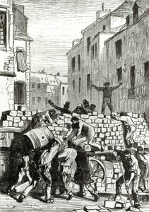 La barricata, illustrazione da 