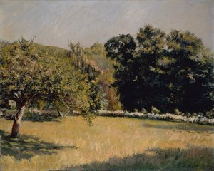 Un Giardino a Trouville da Gustave Caillebotte