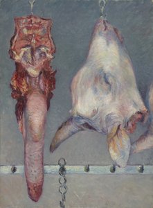 Testa di vitello e lingua di bue, c.1882 da Gustave Caillebotte