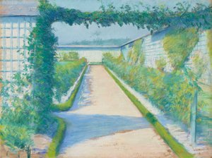Jardin potager, Yerres da Gustave Caillebotte