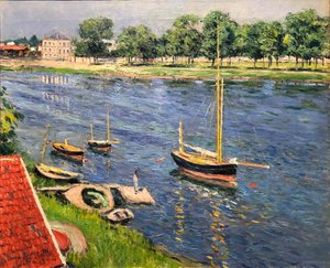 La Senna ad Argenteuil, barche all