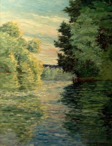 Il piccolo braccio della Senna vicino ad Argenteuil da Gustave Caillebotte