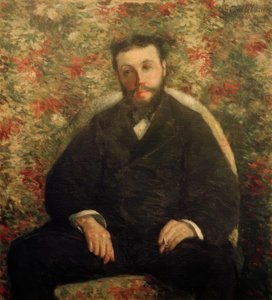 Ritratto di A. Cassabois da Gustave Caillebotte