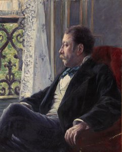 Ritratto di un uomo da Gustave Caillebotte
