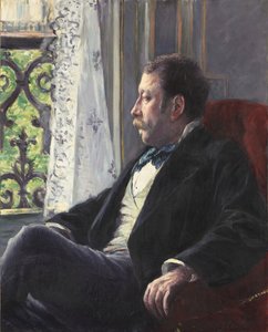 Ritratto di un uomo da Gustave Caillebotte