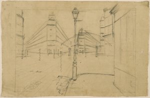 Studio per Paris Street; Giorno di pioggia