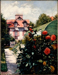 Le dalie, giardino di Petit Gennevilliers, 1893