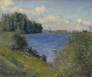 La Senna ad Argenteuil da Gustave Caillebotte