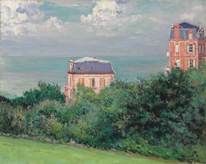 Ville a Villers-sur-Mer, 1880 da Gustave Caillebotte