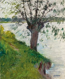Salice sul fiume; Saule au bord de la rivière, c. 1891