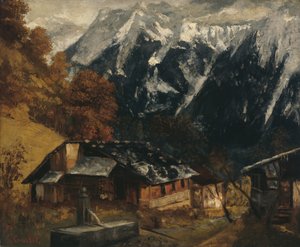 Una scena alpina