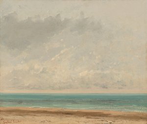 Mare calmo, 1866 da Gustave Courbet