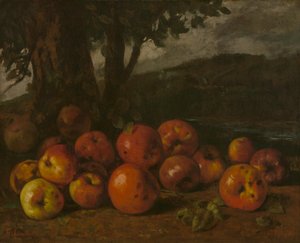 Courbet - Natura morta con mele, 1872
