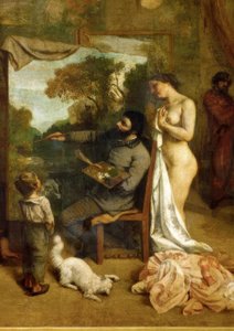 Lo studio da Gustave Courbet