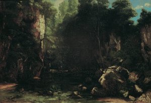Il ruscello ombroso da Gustave Courbet