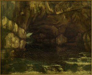 La sorgente della Loue da Gustave Courbet
