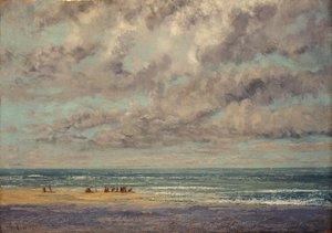 Marina - Les Equilleurs da Gustave Courbet