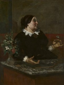 Mère Grégoire, 1855 e 1857-59 da Gustave Courbet