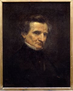 Ritratto di Hector Berlioz da Gustave Courbet