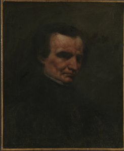 Ritratto di Hector Berlioz 1803-1869, c. 1850 da Gustave Courbet