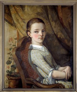 Ritratto di Juliette Courbet (1831-1915), sorella dell