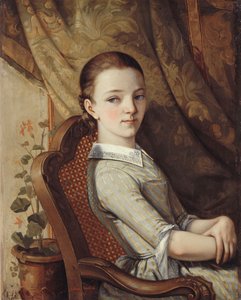 Ritratto di Juliette Courbet da Gustave Courbet