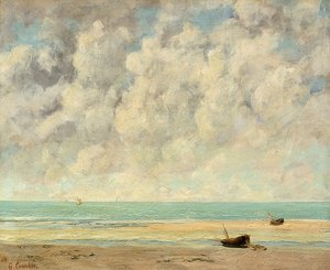 Mare calmo da Gustave Courbet