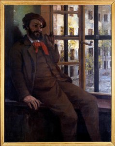 Autoritratto a Saint Pelagie da Gustave Courbet
