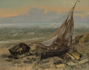 La barca da pesca da Gustave Courbet
