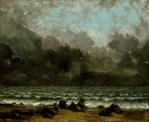 Il Mare, c.1865 da Gustave Courbet